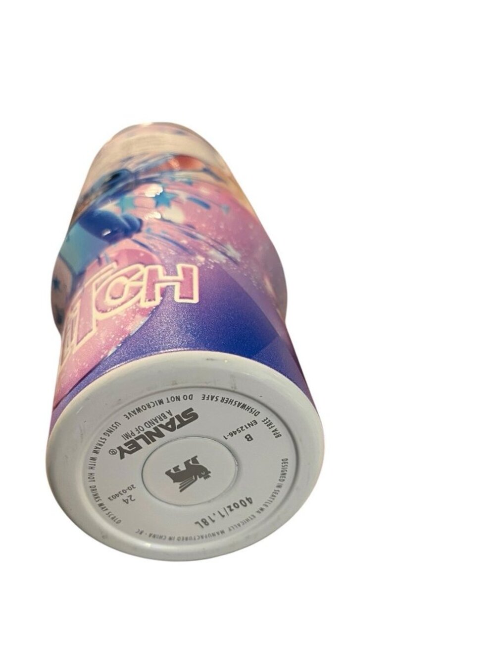 Lilo & Stitch Stanley Quencher 40 oz Flowstate Tumbler Stitch Custom Wrap New - Picture 4 of 4